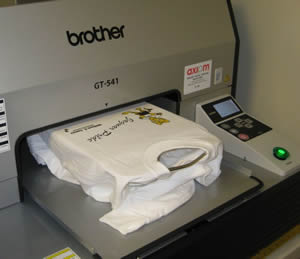 Direct to Garment Digital Printing from Sunshine Designs in Maryland